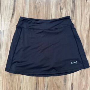 Baleaf Womens Small Black Pull On Skort Athleisure Activewear Tennis Pickleball